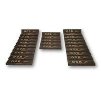 OCB Virgin Unbleached King Size Slim Rolling Papers Papel de fumar Papeles de cigarrillos Papeles de fumar Paquete de 25 folletos from SUDESH ENTERPRISES