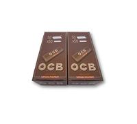 OCB Virgin Unbleached Single Regular Mini Rolling Papers Papel de fumar Papeles de cigarrillos Papeles de fumar Paquete de 100 folletos from SUDESH ENTERPRISES