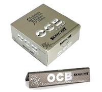 Papel de Fumar Ocb Premium King Size Slim 50Und. (Caja Negra) Combustión Lenta
