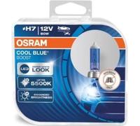 OSRAM Cool Blue Boost H7 Coche Bombillas (Pack Doble) 62210CBB-HCB 80W 5000K