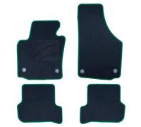OCC DESIGN ALFOMBRA A MEDIDA LEON MK2 (2005-2012) 5PZ RIBETE VERDE