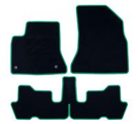 OCC DESIGN - Alfombrillas Coche, Alfombras a Medida, Compatibles Citroen C4 Picasso (2006-2013), Alta Calidad, Velour/Polipropileno, Anclaje Original, Reverso Antideslizante, Talonera, 4 Piezas