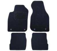 OCC Design - Alfombrillas Coche, Alfombras a Medida, Compatibles con Audi A6 C5 (1997-2002), Velour/Polipropileno, Anclaje Original, Reverso Antideslizante, Talonera