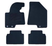 OCC DESIGN - Alfombrillas Coche, Alfombras a Medida, Compatibles con Kia Sportage (2010-2016), Alta Calidad, Velour/Polipropileno, Anclaje Original, Reverso Antideslizante, Talonera, 4 Piezas