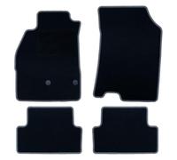 OCC DESIGN - Alfombrillas Coche, Alfombras a Medida, Compatibles con Renault Megane III (2009-2016), Alta Calidad, Velour/Polipropileno, Anclaje Original, Reverso Antideslizante, Talonera, 4 Piezas