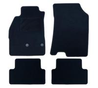OCC DESIGN - Alfombrillas Coche, Alfombras a Medida, Compatibles con Renault Megane III (2009-2016), Alta Calidad, Velour/Polipropileno, Anclaje Original, Reverso Antideslizante, Talonera, 4 Piezas
