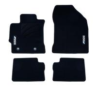 OCC DESIGN - Alfombrillas Coche, Alfombras a Medida, Compatibles con Toyota Auris (2013-Presente), Alta Calidad, Velour/Polipropileno, Anclaje Original, Reverso Antideslizante, Talonera, 4 Piezas