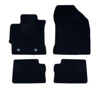 OCC DESIGN Alfombrillas de coche a medida, compatibles con Toyota Auris (2013-actualidad), moqueta de alta calidad, terciopelo/polipropileno, anclaje original, base antideslizante, talonera, 4