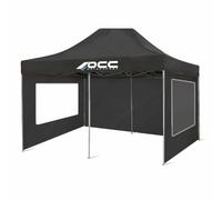 OCC MOTOR SPORT 1X Pared Carpa Negra Ventana 6X2 40Mm 420 Oxford