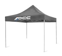 OCC MOTOR SPORT Carpa Racing 3X3M Acero Inox Gris 40Mm 420 Oxford