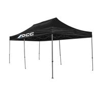 OCC MOTOR SPORT Carpa Racing 3X6M Acero Inox Negro 40Mm 420 Oxford