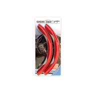 OCC MOTOR SPORT Funda de Volante 2 piezas - cubre Volante coche color rojo OCCFV0004