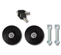 OCC MOTOR SPORT Kit Cierre Capot llave negro/plata OCCRC008