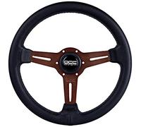 OCC MOTOR SPORT Volante plano mod classic piel perforada brazos bronce OCCVOL009