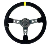 OCC MOTOR SPORT VOLANTE SEMIDESPLAZADO MOD. TRACK PIEL VUELTA BRAZOS NEGROS