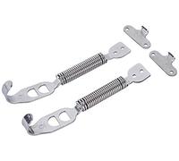 Occ Motorsport OCCRC005 par Elemento de sujeción de maletero para automovilismo Con kit de montaje plata