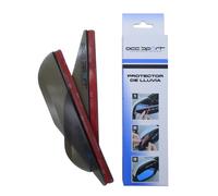 Occ Sport OCCDEC020 Protector de lluvia para espejo retrovisor lateral ahumado, pack de 2 piezas de PVC con adhesivo, instalación sin herramientas, 170 x 50 x 10 mm
