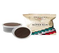 O'CCAFFÈ - Super Bar FAP | Cápsulas de café compatibles con Lavazza Espresso Point | 100 unidades | Café de torrefacción extralenta en tambor de una empresa familiar italiana