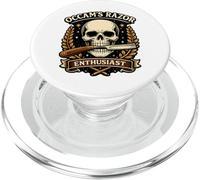 Occams Razor Entusiasta Divertida Filosofía Cráneo PopSockets PopGrip para MagSafe
