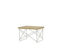 Occasional Table LTR Mesita de noche/auxiliar Castaño natural/Acero inoxidable