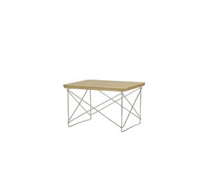 Occasional Table LTR Mesita de noche/auxiliar Castaño natural/Acero inoxidable