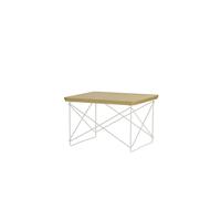 Occasional Table LTR Mesita de noche/Mesa auxiliar Castaño natural/ Blanco
