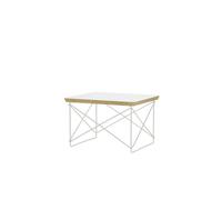 Occasional Table LTR Mesita de noche/Mesa auxiliar Laminado Blanco/Blanco