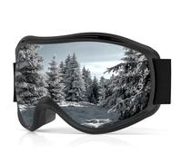 Occffy Gafas de Esquí Máscara Gafas Snowboard Antivaho OTG Gafas de Nieve para Hombre Mujer Protección UV Compatible con Casco Ski Goggles para Esquí, Ciclismo, Snowboard