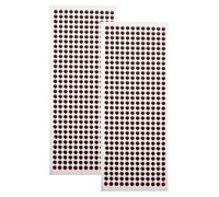 Occhi Artificiali Da - Confezione Da 500 Occhi Adesivi per Esche DAA 6 Mm | Assortimento Di Occhii DAA Finti Riflettenti, Adesivi per Esche Realistici Pers Attirare I Pesci, Pers