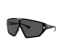 Versace Unisex VE4461 GB1/87 Gafas de sol Inyectado Negro Gris Geométrico Normal