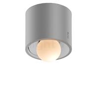 Occhio Coro Moon Alto Up, lámpara de techo LED, cabeza plateado mate/reflector blanco mate - 2.700-4.000 K - Occhio Air