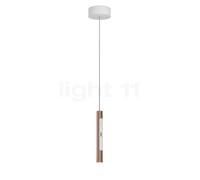 Occhio Coro Sospeso 200 Fix Up Zoom, lámpara de suspensión LED, cabeza dorado mate/florón blanco mate - 3.000 K