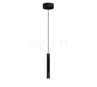 Occhio Coro Sospeso 350 Fix Up Zoom, lámpara de suspensión LED, cabeza black phantom/florón negro mate - 2.700-4.000 K - Occhio Air