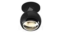 Occhio Io Pico Flat C, foco LED, cabeza black phantom/cubierta schwarz mate/cuerpo schwarz mate/pie schwarz mate - 2.700 K