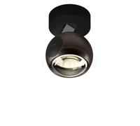 Occhio Io Pico Up C, foco LED, cabeza phantom/cubierta negro mate/cuerpo negro mate/pie negro mate - 3.000 K