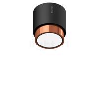 Occhio Lui Alto V Volt Zoom, foco LED, cabeza negro mate/reflector oro rosa - 3.000 K