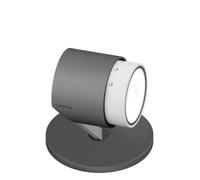 Occhio Lui Basso Zoom, lámpara de sobremesa LED, cabeza cromo mate/cuerpo cromo mate/pie cromo mate/Reflector blanco mate - 3.000 K