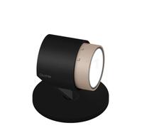 Occhio Lui Basso Zoom, lámpara de sobremesa LED, cabeza negra mate/cuerpo negro mate/pie negro mate/Reflector dorado mate - 3.000 K