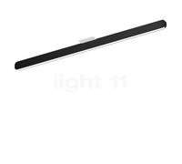 Occhio Mito Alto 100 Up Wide, lámpara de techo LED, cabeza negra mate/cubierta blanco mate - 2.700-4.000 K - DALI