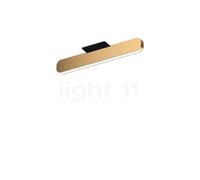 Occhio Mito Alto 40 Up Wide, lámpara de techo LED, cabezal bronce/cubierta negro mate - 2.700-4.000 K