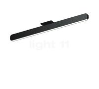 Occhio Mito Alto 70 Up Narrow, lámpara de techo LED, cabezal black phantom/cubierta negro mate - 2.700-4.000 K - Occhio Air