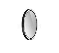 Occhio Mito Sfera 40, espejo iluminado LED, cabeza black phantom/espejo claro - 2.700-4.000 K - Occhio Air