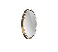 Occhio Mito Sfera 40, espejo iluminado LED, cabeza bronce/espejo claro - 2.700-4.000 K