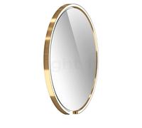 Occhio Mito Sfera 60, espejo iluminado LED, cabeza bronce/espejo borrar - 2.700-4.000 K - Occhio Air