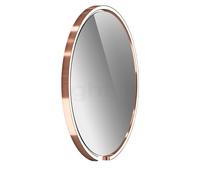 Occhio Mito Sfera 60, espejo iluminado LED, cabeza oro rosa/espejo gris tintado - 2.700-4.000 K - Occhio Air