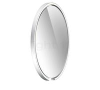 Occhio Mito Sfera 60, espejo iluminado LED, cabeza plateado mate/espejo borrar - 2.700-4.000 K - Occhio Air