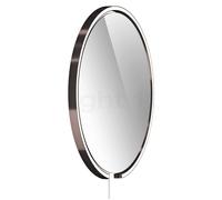 Occhio Mito Sfera Corda 60, espejo iluminado LED, cabeza phantom/cable blanco/tipo de enchufe F