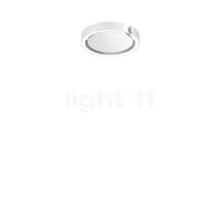 Occhio Mito Soffitto 20 Flat Wide, lámpara de techo/pared empotrable LED, cabeza blanco mate/cubierta blanco mate