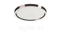 Occhio Mito Soffitto 40 Up Lusso Wide, lámpara de techo/pared LED, cabeza phantom/cubierta cuero blanco - 2.700-4.000 K - DALI
