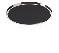 Occhio Mito Soffitto 60 Up Lusso Narrow, lámpara de techo/pared LED, cabeza phantom/cubierta cuero gris - 2.700-4.000 K